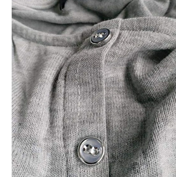 🆕⭐"Henley" tank dress bodycon in grey⭐ - Picture 3 of 5